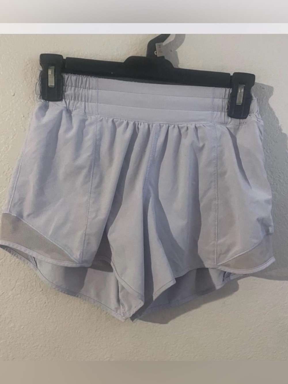 Lululemon hot hotty shorts size 2 in Blue Linen